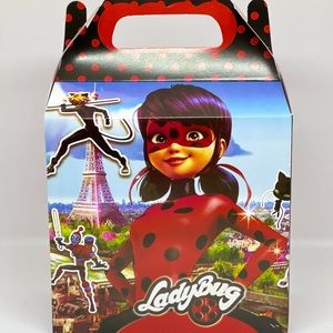 10 ct. Pack - Lady Bug Candy Boxes / Paquete con 10 Cajas de Lady Bug